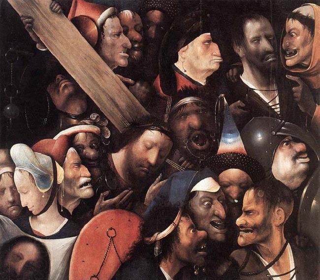 BOSCH, Hieronymus Christ Carrying the Cross China oil painting art